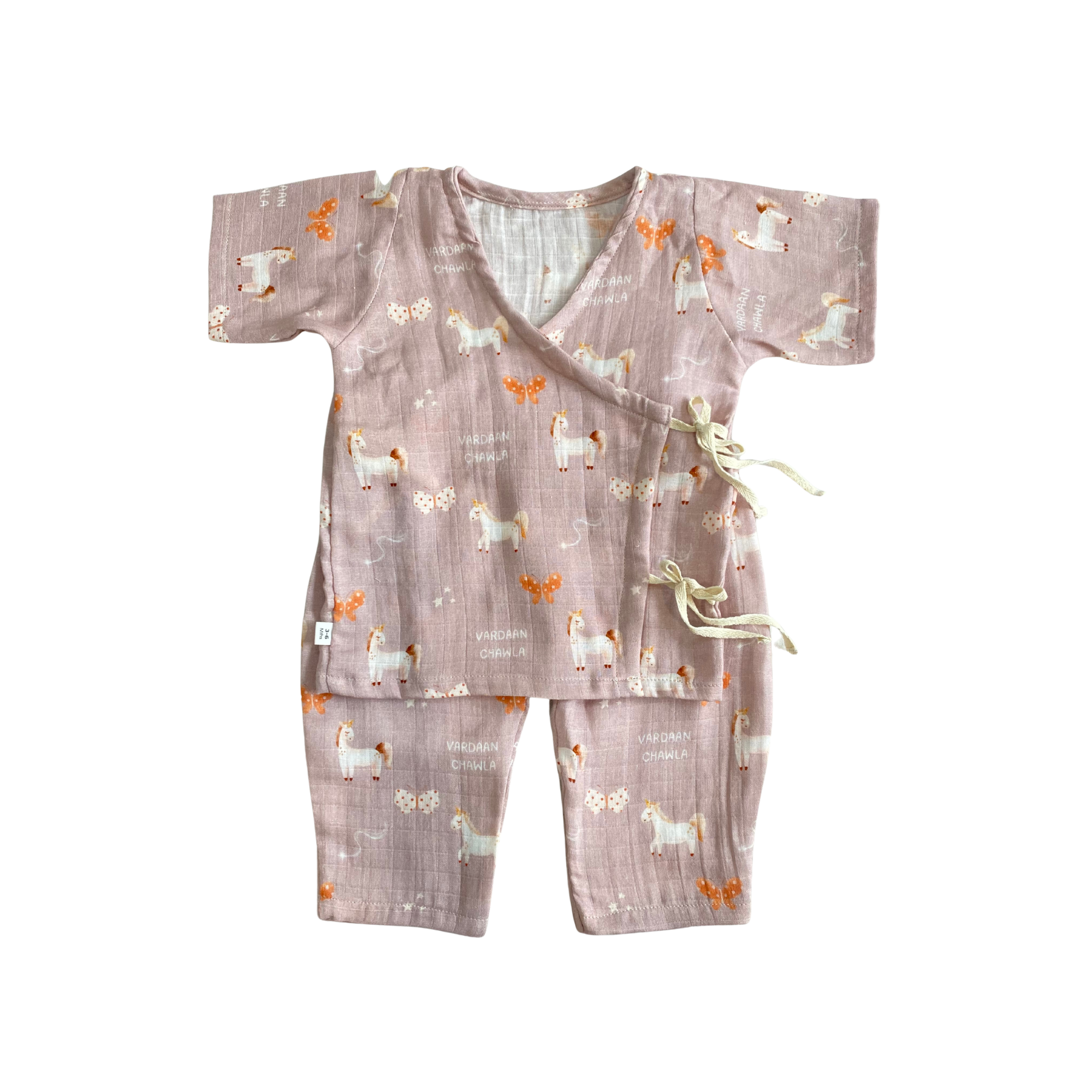 Unicorn and Butterfly Customised Angarkha